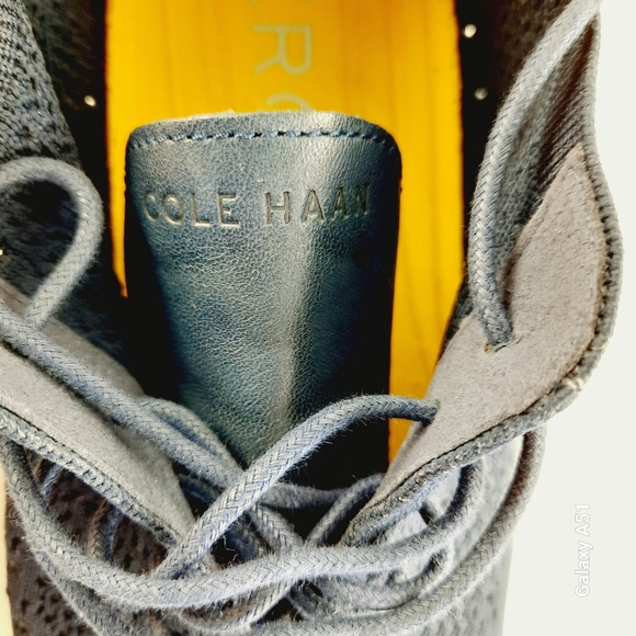 Newer Size 8 1/2  Royal Blue Cole Haan Streetwear comfy  shoes - Picture 11 of 14
